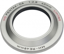 Pentax MH-RE49 Lens Hood Silver