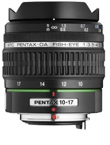 Pentax 10-17mm SMCP-DA Fish-Eye F3.5-4.5 ED IF lens