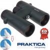 Praktica 8x42mm Marquis ED Waterproof Binoculars - Green