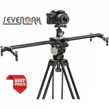 Sevenoak SKLS85B Heavy Duty Black Coated Compact Camera Slider 85cm