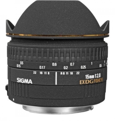Sigma 15mm F2.8 EX DG AF Diagonal Fisheye Lens for Pentax