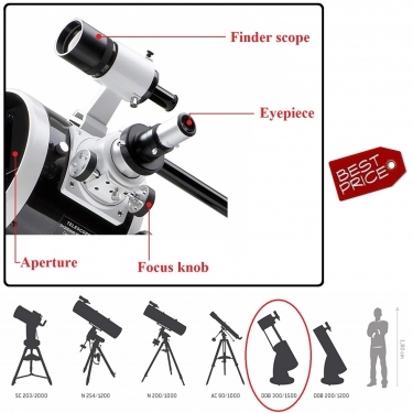 Skywatcher Skyliner 400P Flex Tube Parabolic Telescope