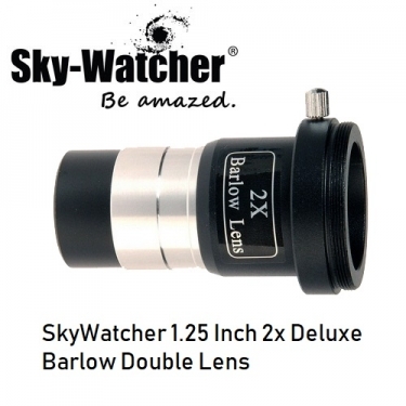 SkyWatcher 1.25 Inch 2x Deluxe Barlow Double Lens