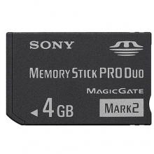 Sony 4GB Memory Stick Pro Duo Mark2