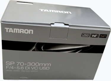 Tamron 70-300mm f4-5.6 Canon Fit  SP Di VC USD Lens