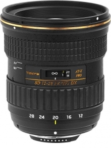 Tokina AT-X 12-28mm F4.0 AF Pro APSC Lens For Canon