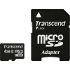 Transcend 4GB Micro SDHC class-10 Memory Card