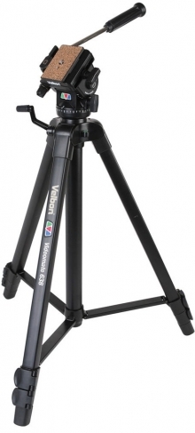 Velbon Videomate 638 Aluminium Tripod With PH-358 Fluid Head