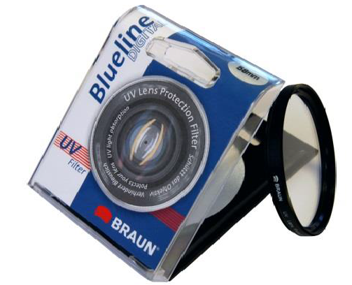 Braun 58mm Blueline Ultra Violet Filter