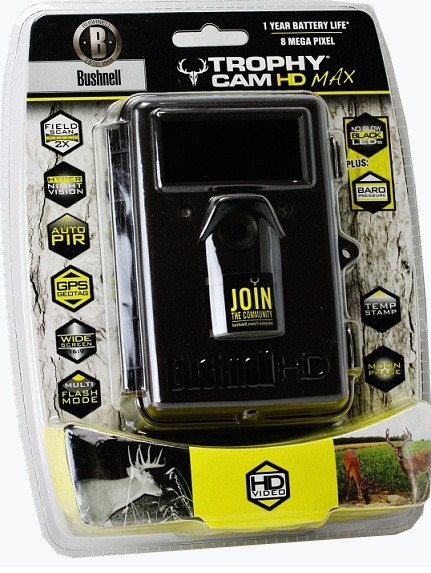 Bushnell 8MP Trophy Cam HD Max Trail Camera Brown, UK, WC1