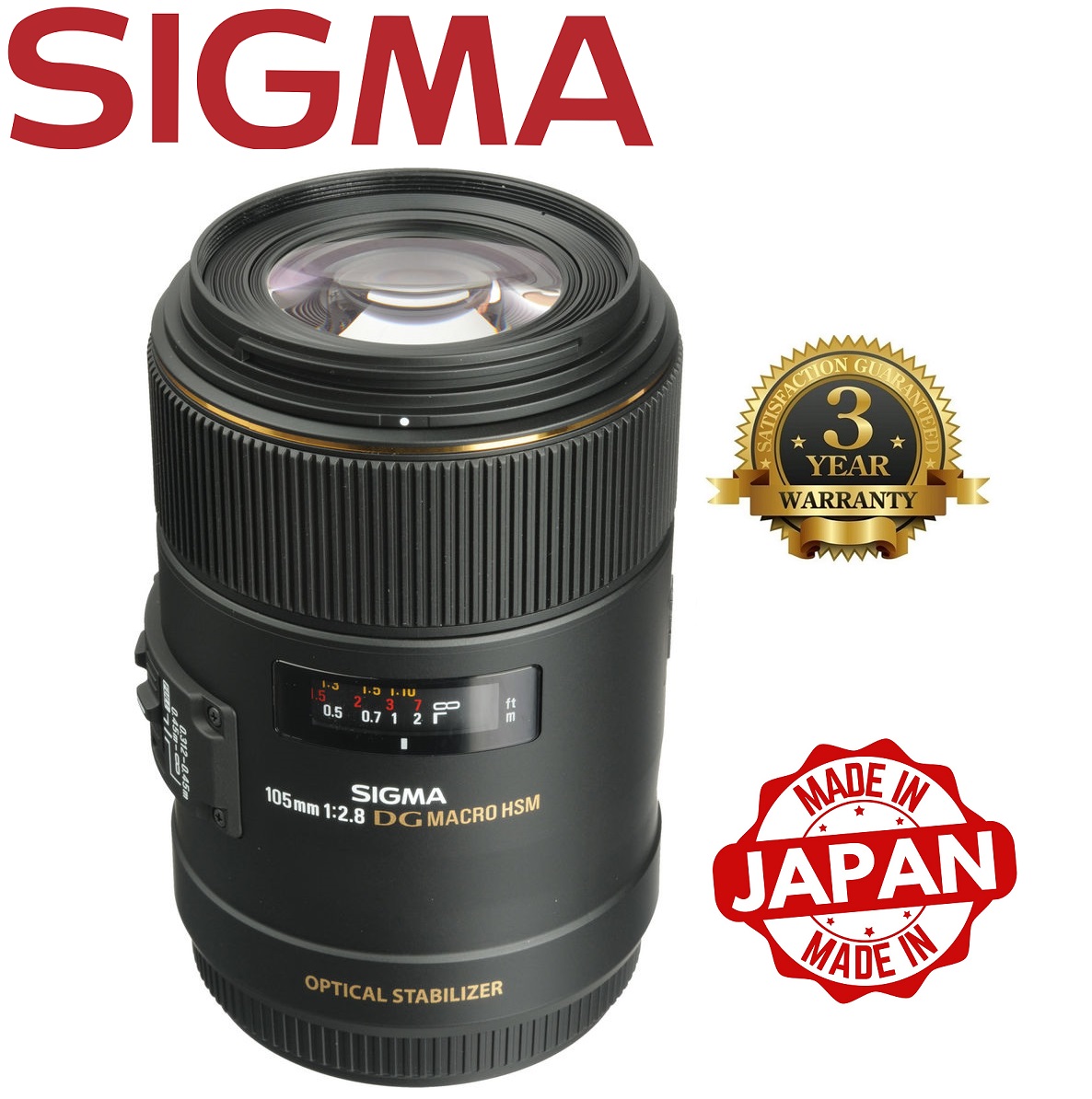 Sigma Macro 105mm f/2.8 EX HSM Macro Lens 258954 £364.00 London