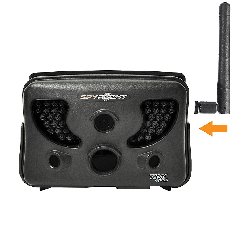 Spypoint TinyPlus 10 MP Wireless Trail Cam Black