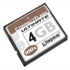 Kingston 4GB CompactFlash Ultimate 100X Card CF/ 4GB-U