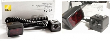 Nikon SC-29 Dedicated TTL Coiled Sync Extension Cord