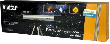 Vivitar 600mm Refractor Telescope With Tripod