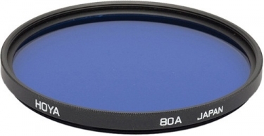 Hoya 72mm Standard 80A Blue Filter