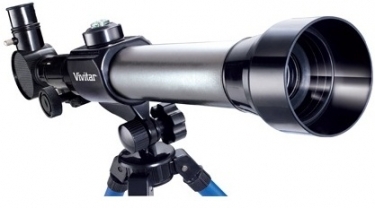 Vivitar TELMIC-20 Refractor Telescope With Microscope Kit