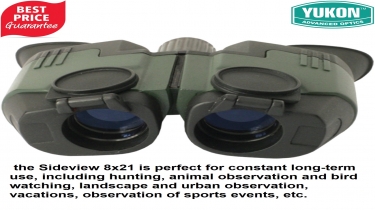 Yukon Sideview 10x21 Porro Prism Binoculars