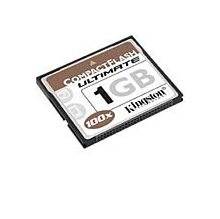 Kingston 1GB CompactFlash Ultimate 100X Card CF/ 1GB-U
