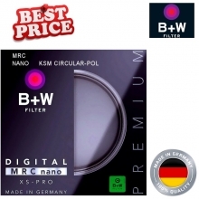 B+W 86mm XS-Pro Kaesemann HTC Circular Polarizer MRC-Nano Filter