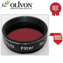 Olivon High Quality DEEP RED #25 Filter (1.25")