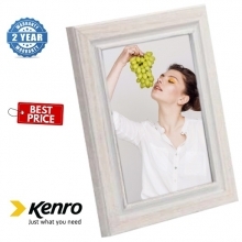 Kenro Emilia Distressed 7x5-Inch White Frame