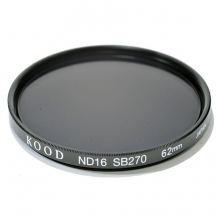 Kood 62mm ND16 Neutral Density Filter