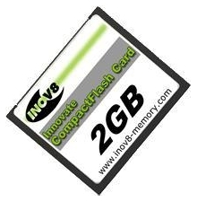 Innovate INOV8 2GB Compact Flash Xtreme Card 120x