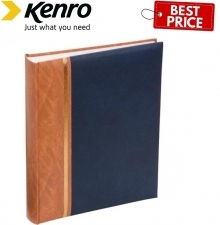 Kenro Grace Blue 9x6-Inch Memo Album 100