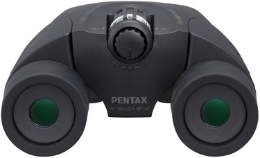 Pentax Up 8-16x21 Porro Prism Zoom Binoculars Black