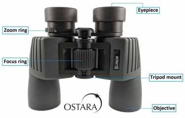 Ostara Elinor 2 8x42 Waterproof Binoculars
