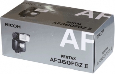 Pentax AF360FGZ II Flash For Pentax DSLR Cameras