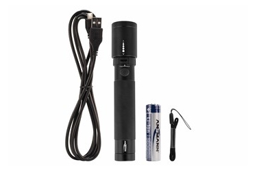 Ansmann T400FR Rechargeable Professional LED Torch