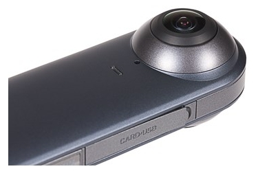 Praktica Luxmedia Camera FHD WiFi Live View Black Stitch Selfie Stick