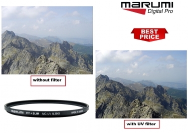 Marumi 37mm Fit plus Slim MC UV L390 Filter