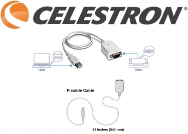 Celestron USB to RS-232 Serial Port Converter