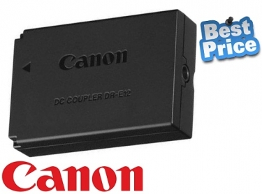 Canon DC Coupler DR-E12 For Canon EOS-M Mirrorless Camera
