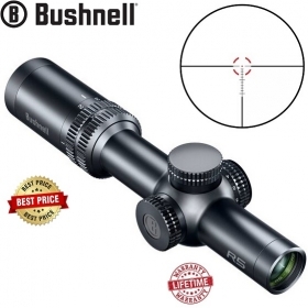 Bushnell 1-6x24 Trophy R5 Riflescope DD2-QA Reticle, Black