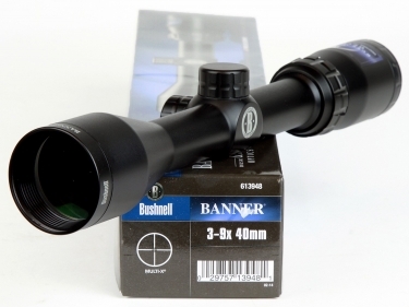 Bushnell 3-9x40 Banner Riflescope Multi-X Reticle, Matte Black