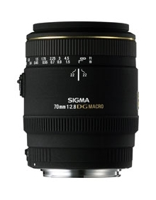 Sigma 70mm F2.8 EX MACRO DG For Canon AF Cameras