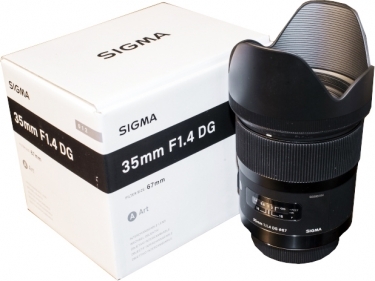 Sigma 35mm F1.4 DG HSM Art Lens For Pentax DSLR Cameras