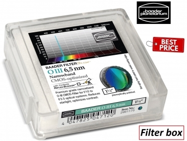 Baader O-III 1" CMOS-optimized 6.5nm Narrowband-Filter