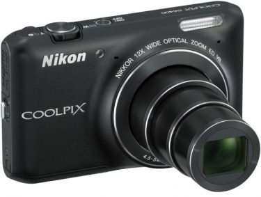 Nikon 16 MP Coolpix S6400 Digital Camera Black