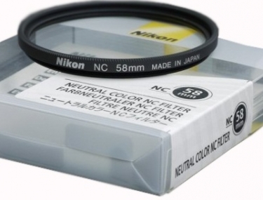 Nikon 58mm Neutral Clear Filter