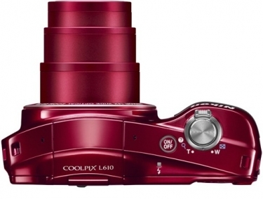Nikon Coolpix L610 Digital Camera Red