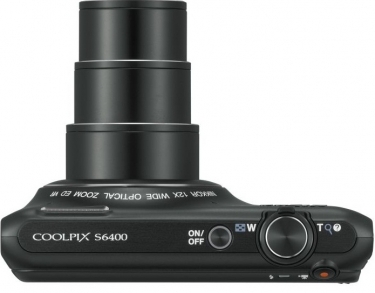 Nikon 16 MP Coolpix S6400 Digital Camera Black