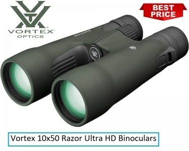 Vortex 10x50 Razor Ultra HD Binoculars