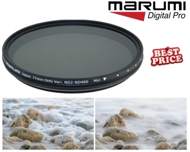 Marumi 77mm DHG Variable ND2-ND400 Neutral Density Filter