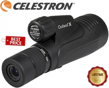 Celestron Outland X 10-30x50mm Zoom Monocular With Tripod