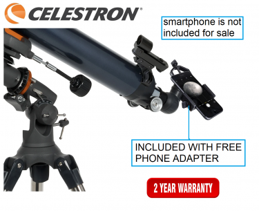 Celestron AstroMaster 80EQ-MD Refractor Telescope with Motor Drive